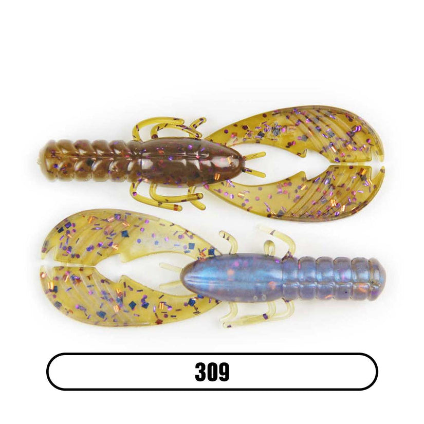 X Zone Muscle Back Finesse Craw 3.25"