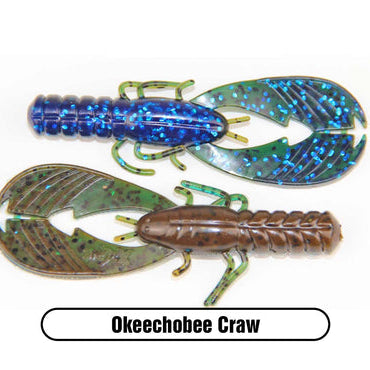 X Zone Muscle Back Finesse Craw 3.25"