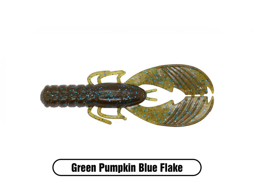 X Zone Muscle Back Finesse Craw 3.25"